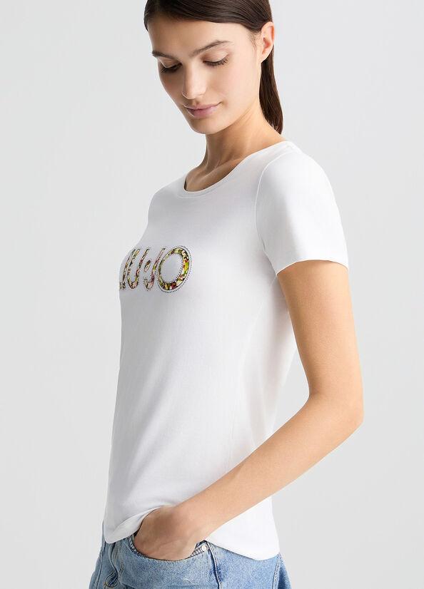 LIU JO ECS T-SHIRT BASICA M/C