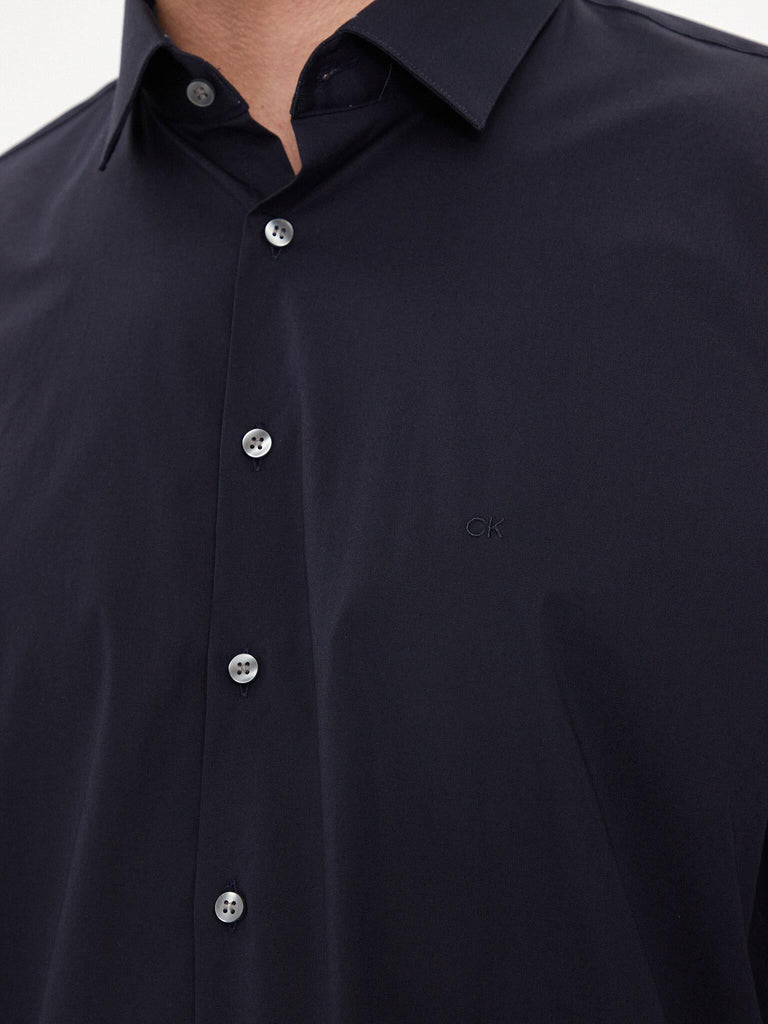 CALVIN KLEIN POPLIN CONTRAST PRIN