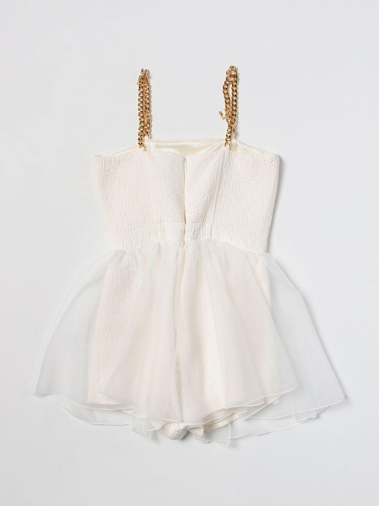 ELISABETTA FRANCHI La Mia Bambina TUTA CON BRETELLE CON CHARMS