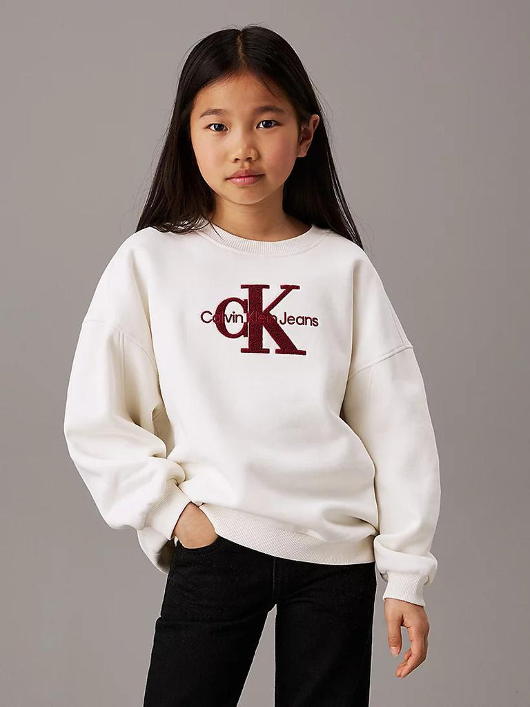 CALVIN KLEIN JEANS TEDDY MONOLOGO FLEECE CN