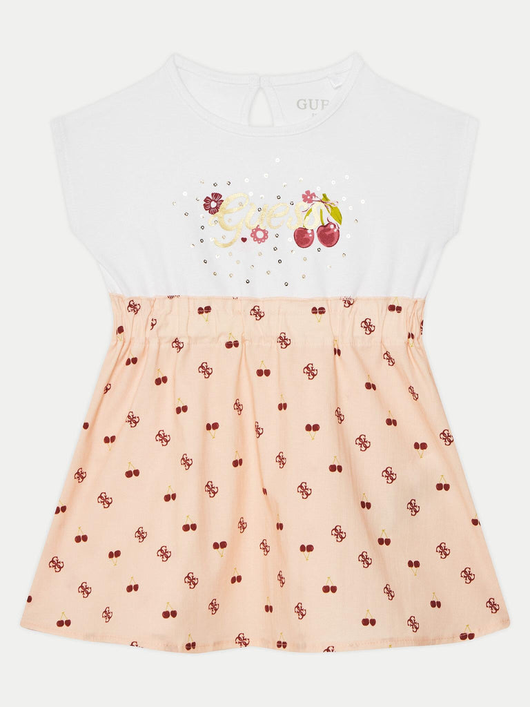 GUESS SET MIX FABRIC SS DR