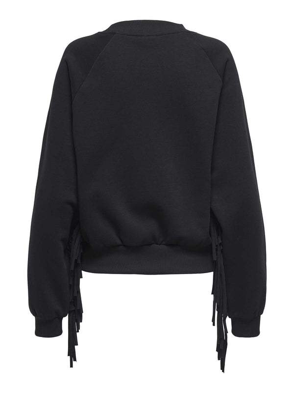 ONLY ONLJETT L/S O-NECK EMB. BOX SWT