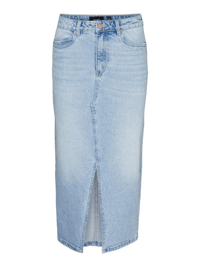 VERO MODA VMVERI HR CALF DENIM SKIRT GA MIX NOOS