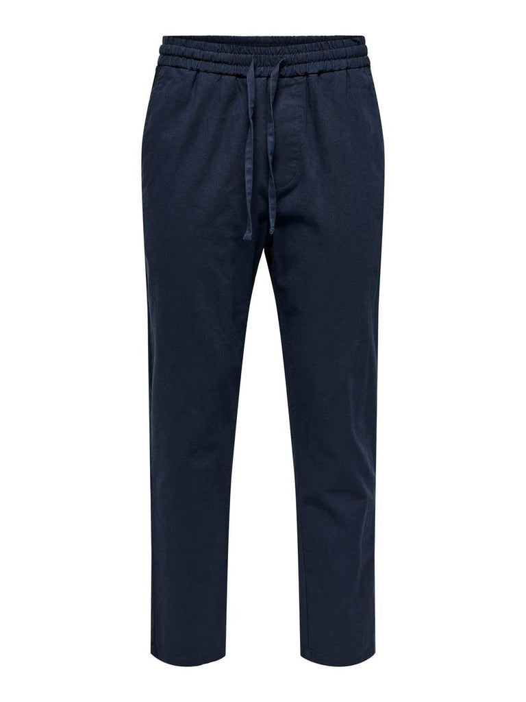 ONLY&SONS ONSLINUS CROP 0007 COT LIN PNT NOOS