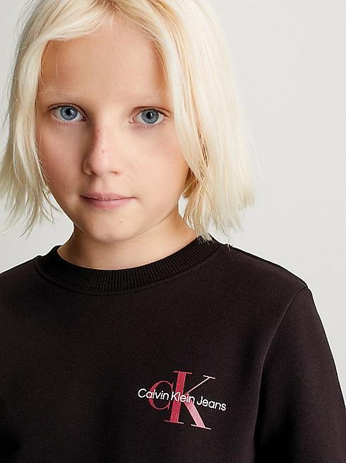 CALVIN KLEIN JEANS MONOGRAM CN SWEATSHIRT
