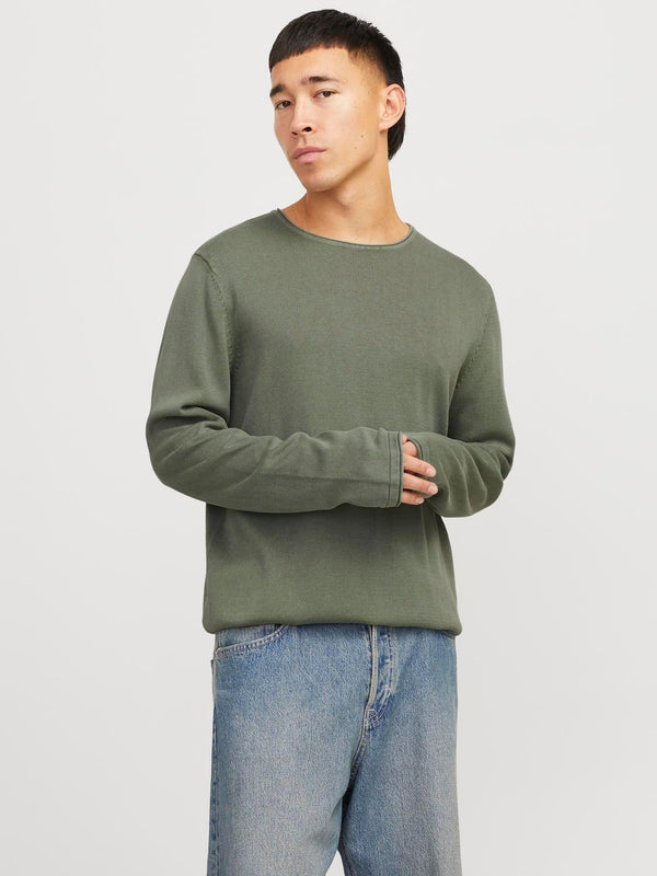 JACK AND JONES JJELEO KNIT CREW NECK NOOS