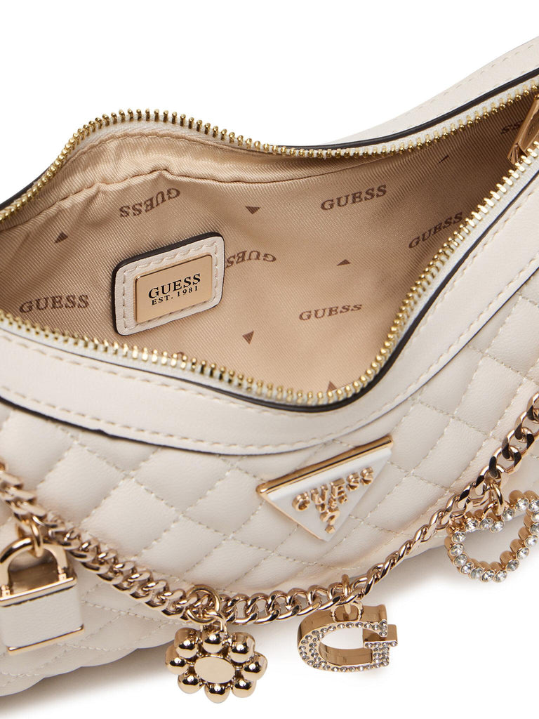 GUESS EVERLEE TOP ZIP SHOULDER BAG