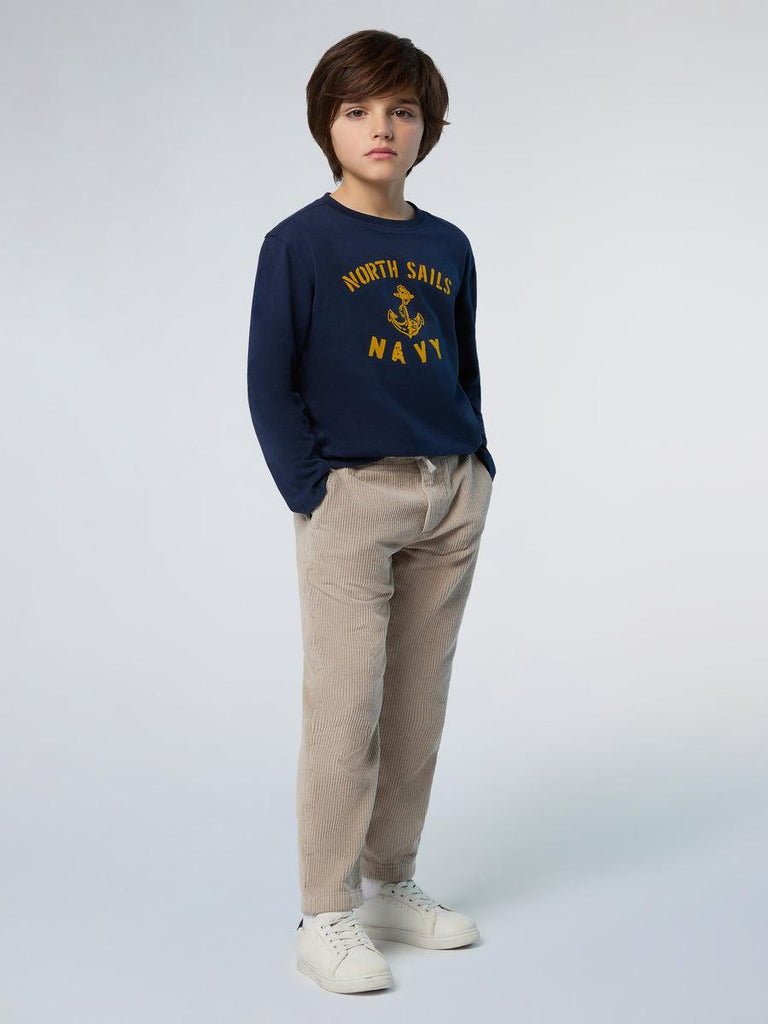 NORTH SAILS T SHIRT LONG SLEEVE W/GRAPHIC