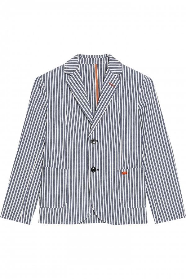 LIU JO GIACCA SEERSUCKER RIGHE