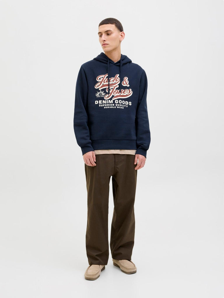 JACK AND JONES JJELOGO SWEAT HOOD 2 COL 25/26 NOOS