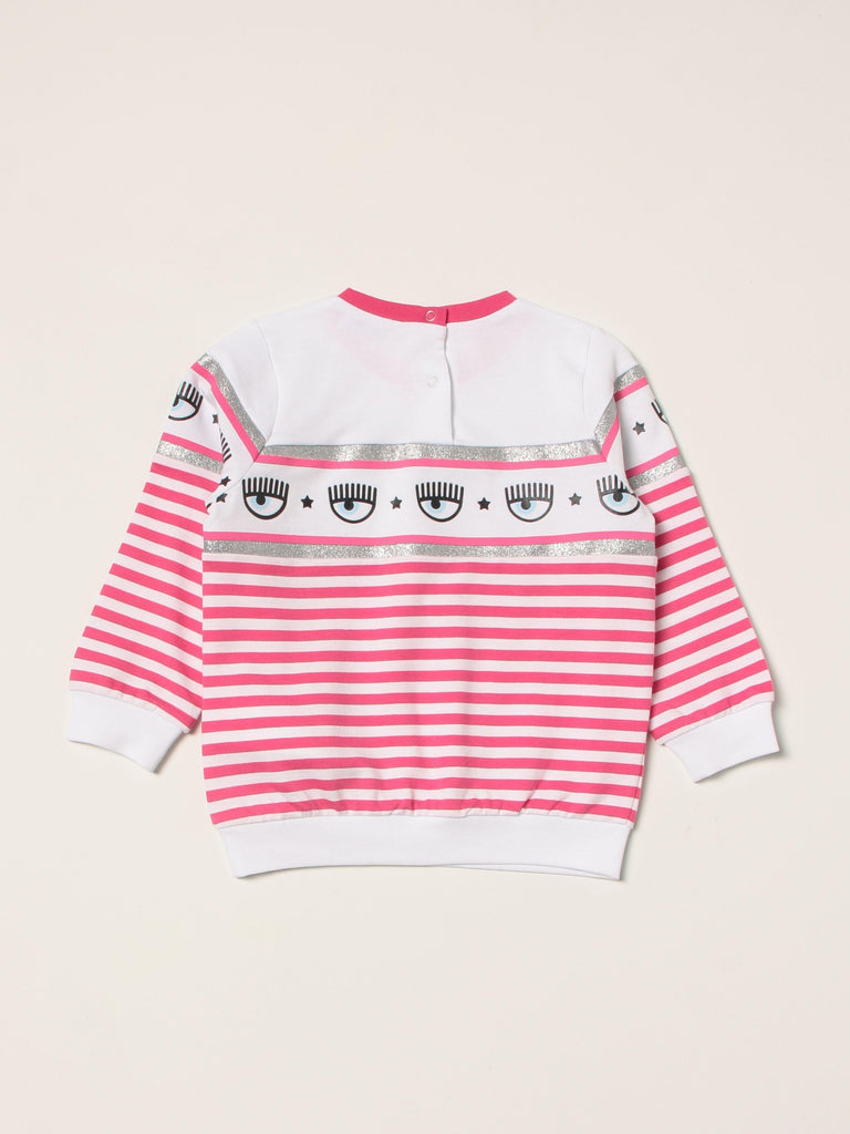 CHIARA FERRAGNI FELPA MAXILOGOMANIA STRIP