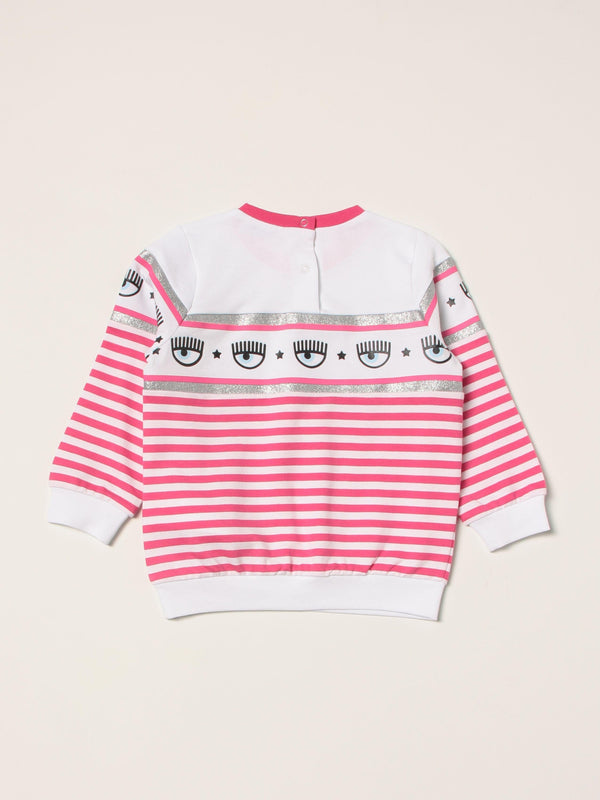 CHIARA FERRAGNI FELPA MAXILOGOMANIA STRIP
