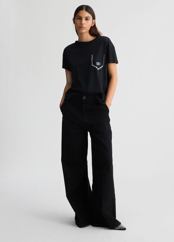 LIU JO ECS T-SHIRT MODA M/C