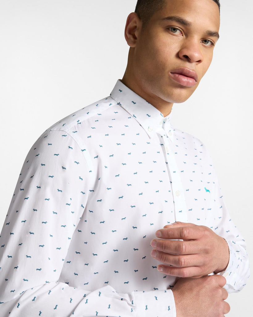 HARMONT & BLAINE CAMICIA MONOTESSUTO