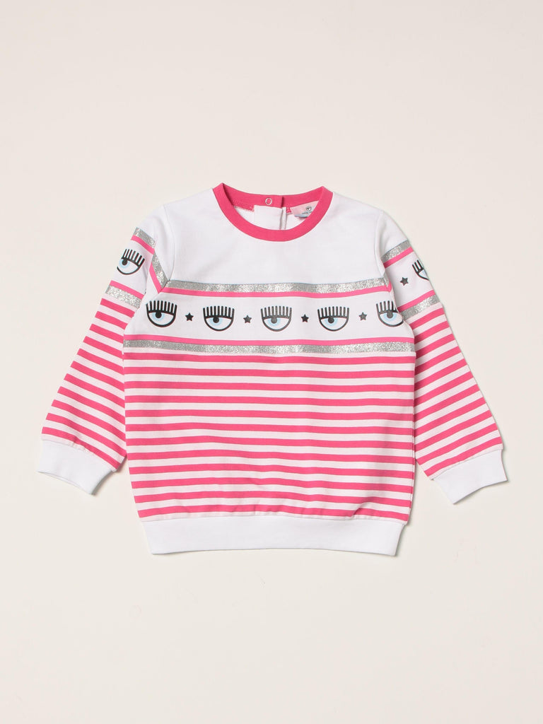 CHIARA FERRAGNI FELPA MAXILOGOMANIA STRIP