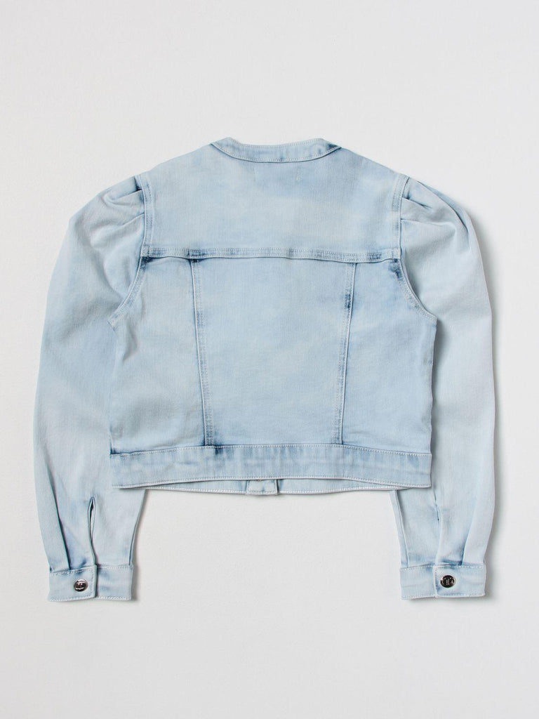 TWINSET GIUBBINO DENIM CON DETTAGLIO PAILLETTES