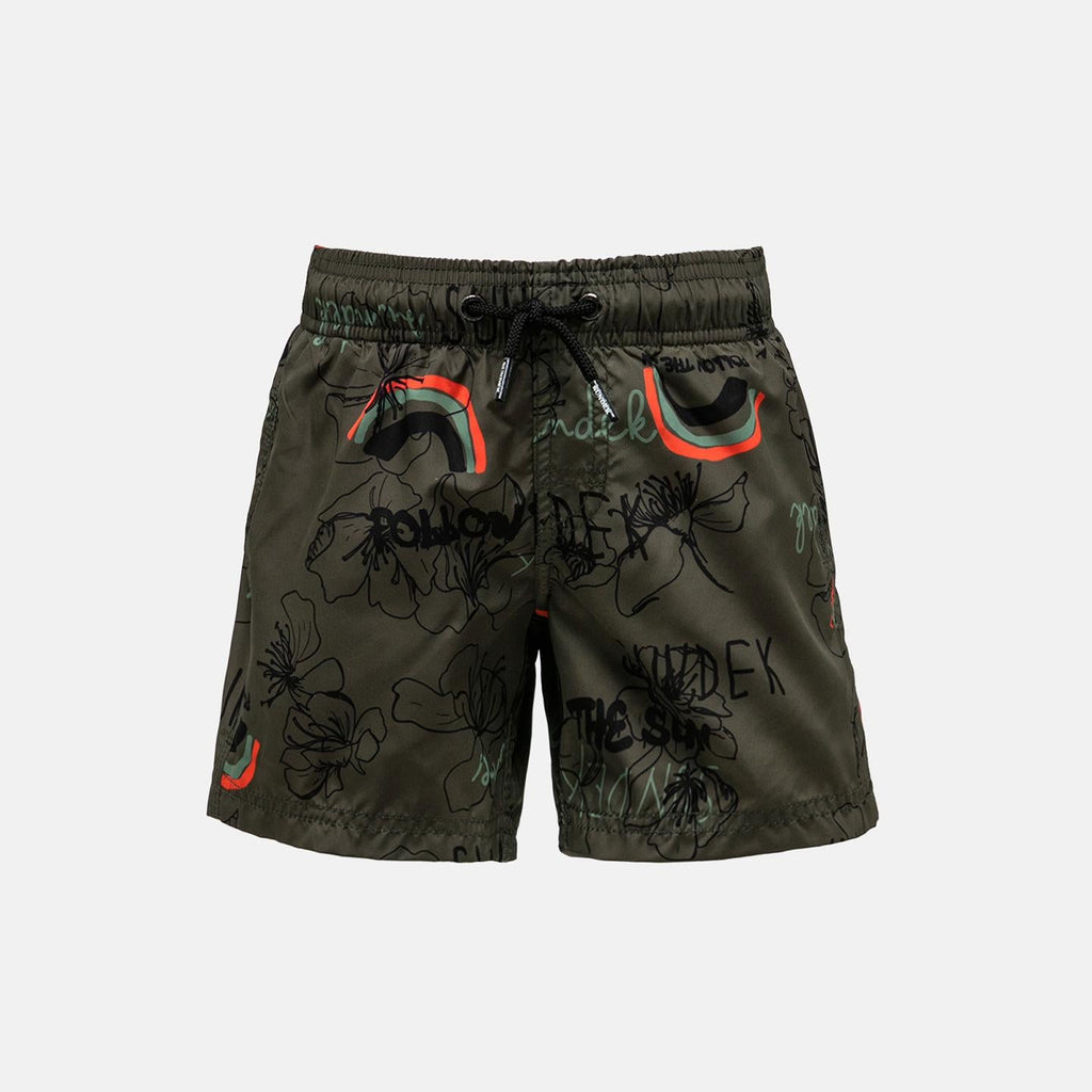 SUNDEK PRINTED SWIM TRUNKS