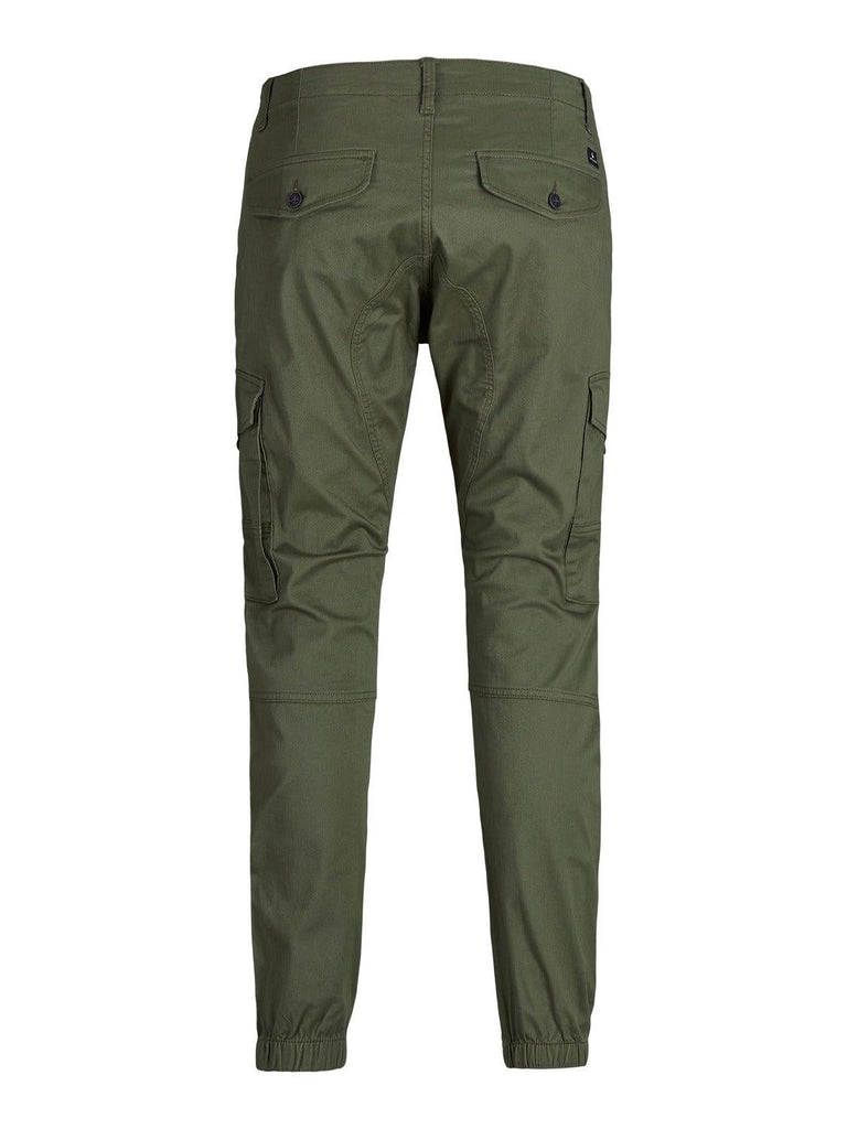 JACK AND JONES JPSTPAUL JJFLAKE CARGO OLIVE NIGHT NOOS