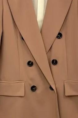 LOVEme Giacca doppiopetto foderata