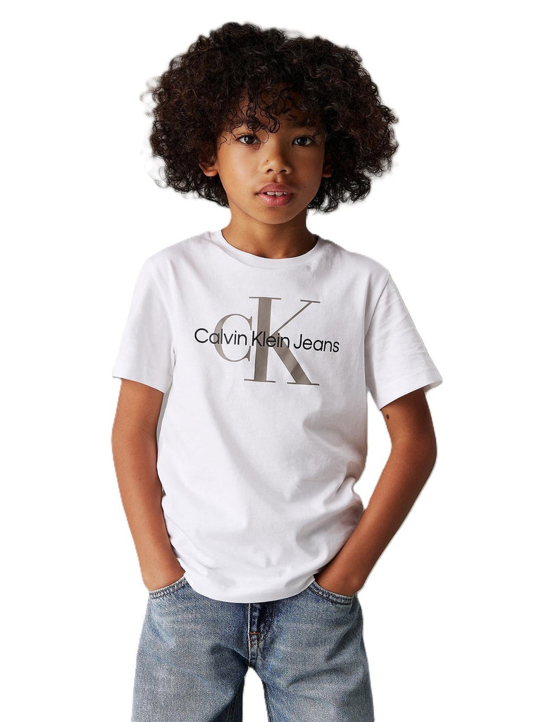 CALVIN KLEIN JEANS CK MONOGRAM SS T-SHIRT