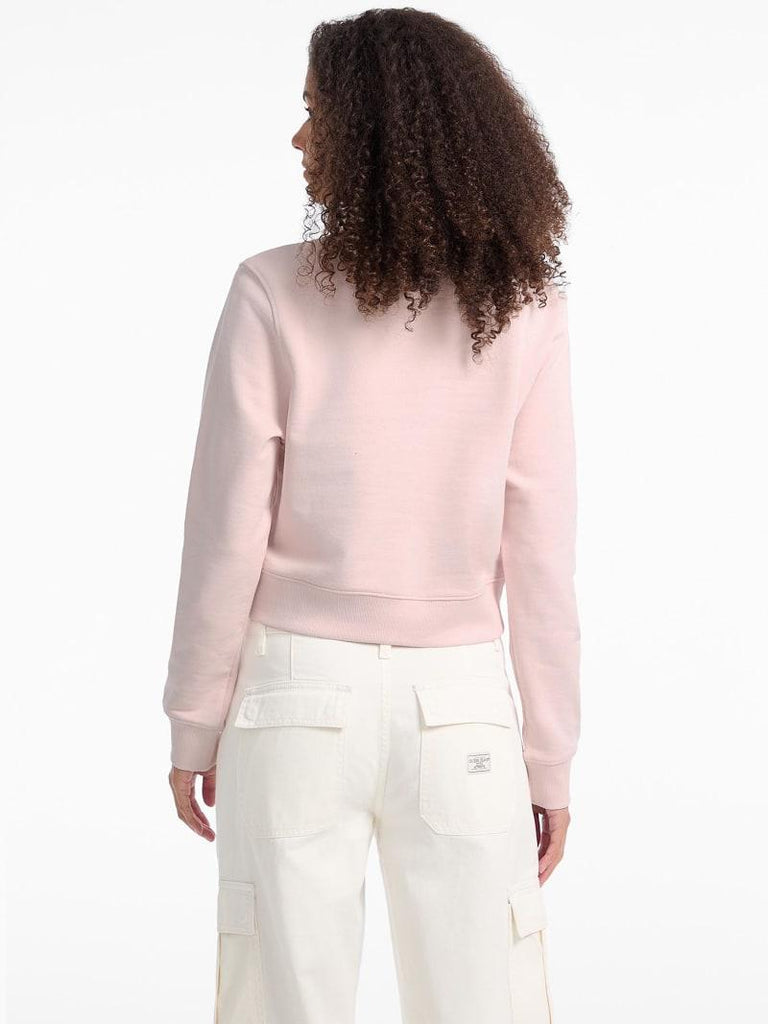 GUESS GJ CN CROPPED FLOWER SWEAT