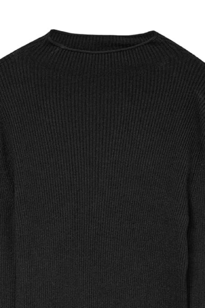 VERO MODA VMNANCY RIB LS FUNNELNECK PULLOVER BOO
