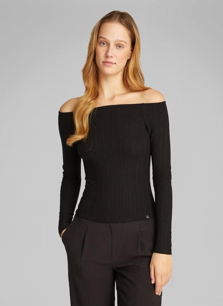 CALVIN KLEIN JEANS WARM TEXTURE RIB BAR