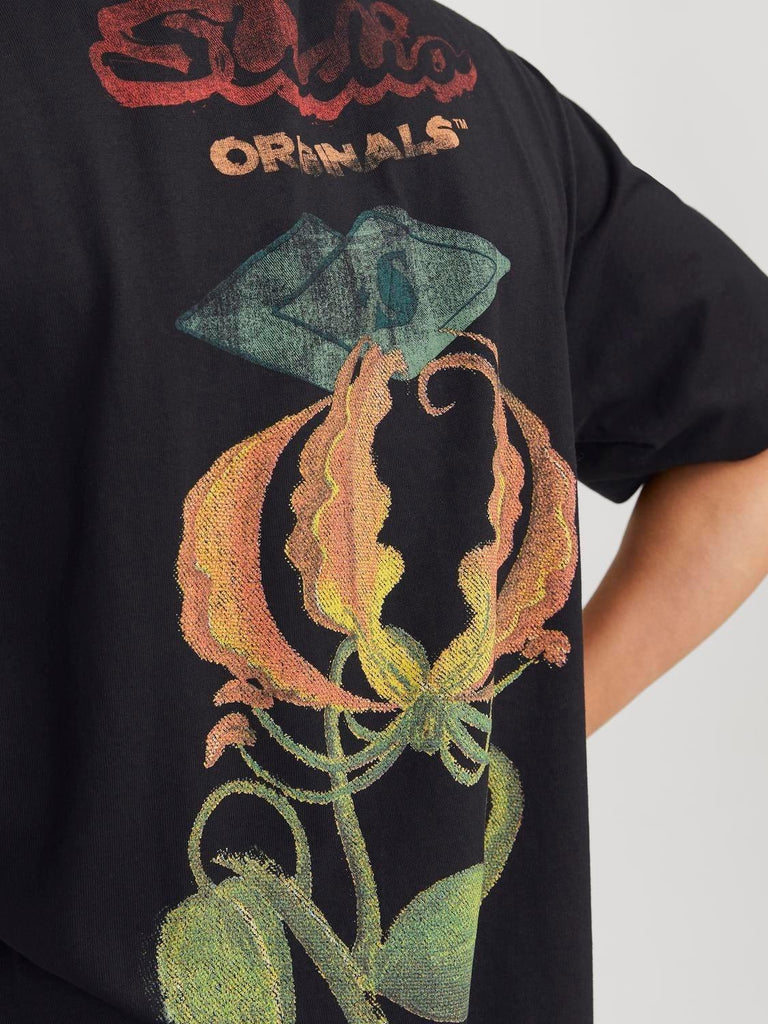 JACK AND JONES JORRETIRO BACK TEE SS CREW NECK SE25