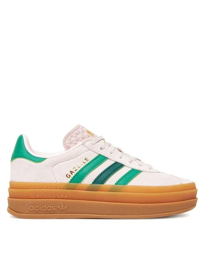 ADIDAS ORIGINALS GAZELLE BOLD J      ALMPNK/COUGRN/GOLDMT