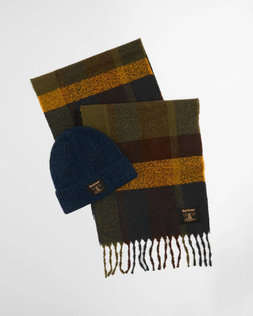 BARBOUR WESTERDALE BEANIE & SCARF SET