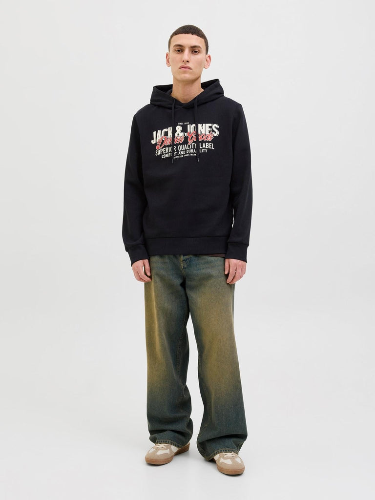 JACK AND JONES JJELOGO SWEAT HOOD 2 COL 25/26 NOOS