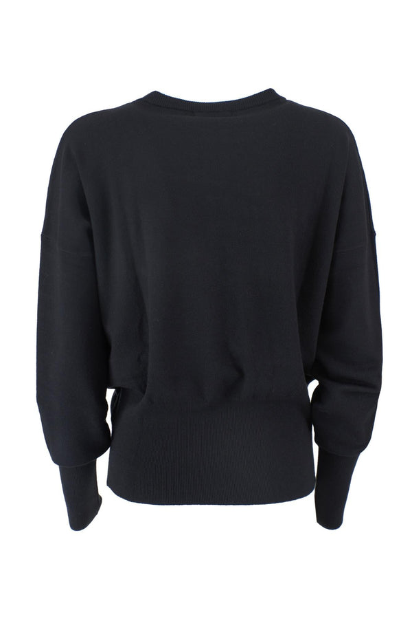 YES ZEE MAGLIA DONNA CON POLSI E FONDO ALTO