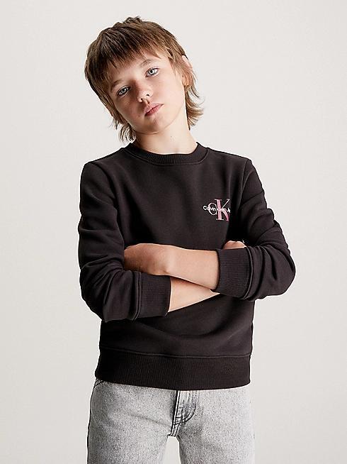 CALVIN KLEIN JEANS MONOGRAM CN SWEATSHIRT