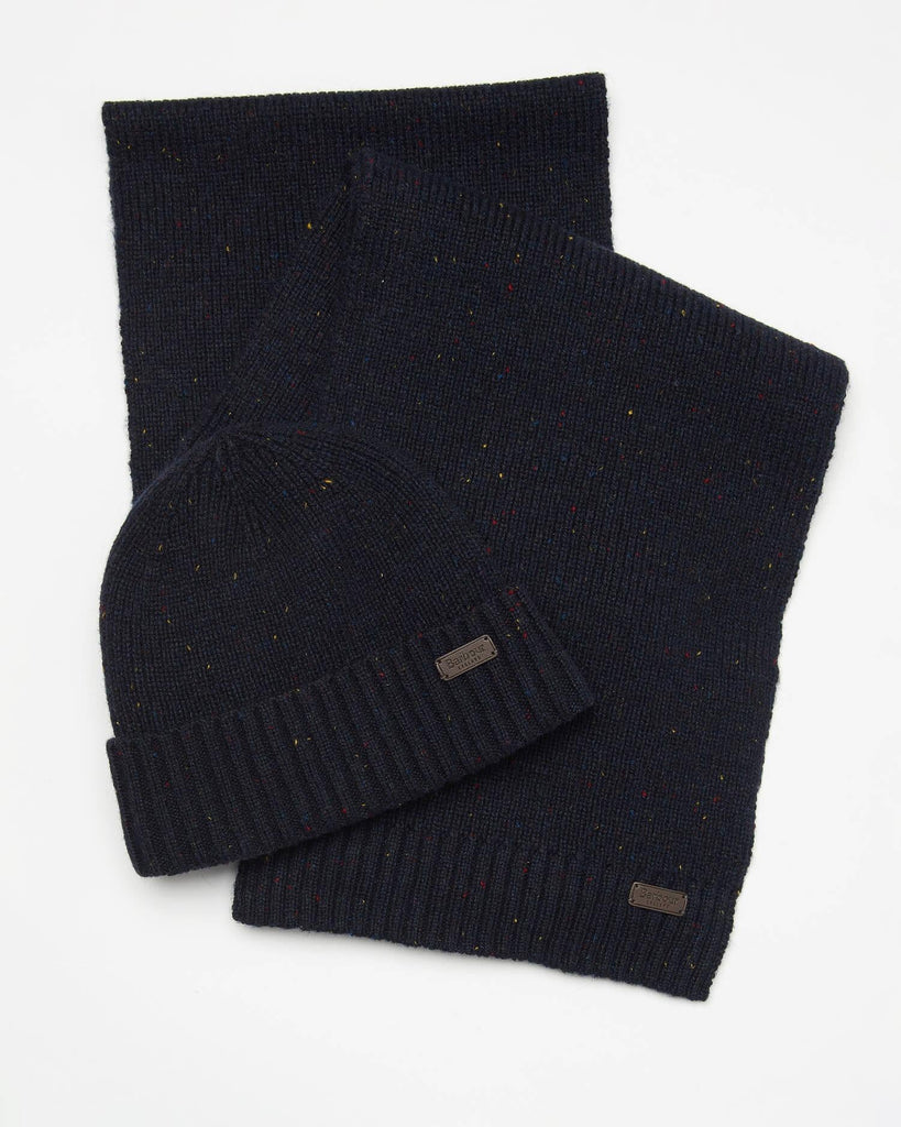 BARBOUR CARLTON FLECK BEANIE & SCARF