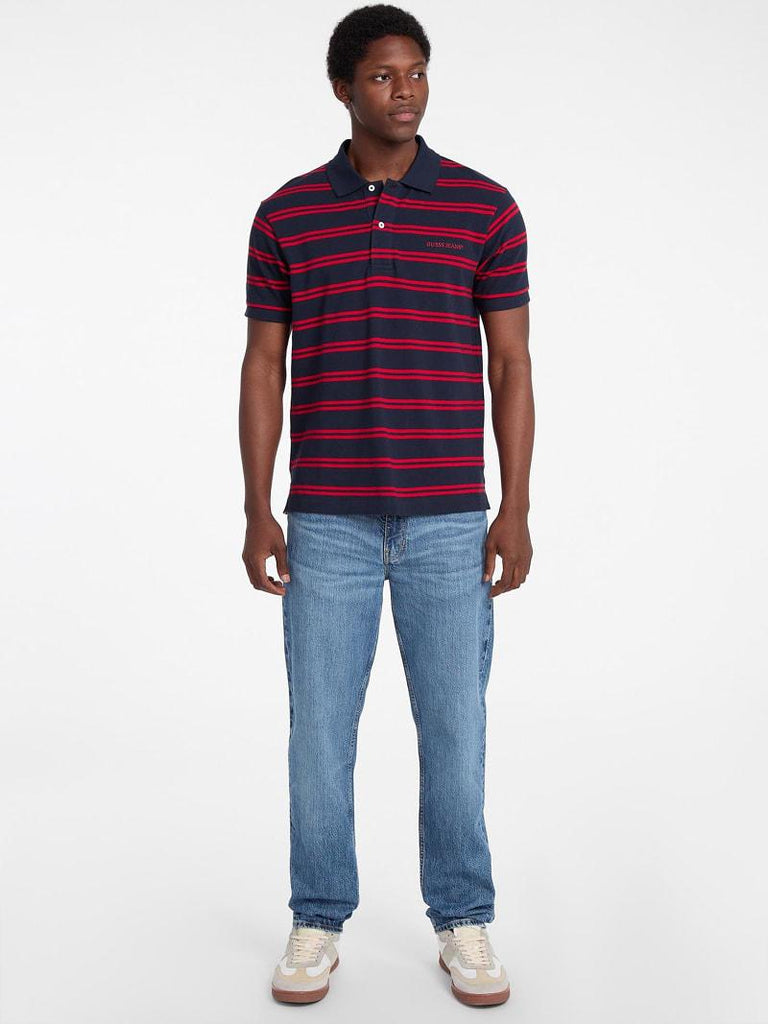 GUESS GJ SS STRIPE POLO