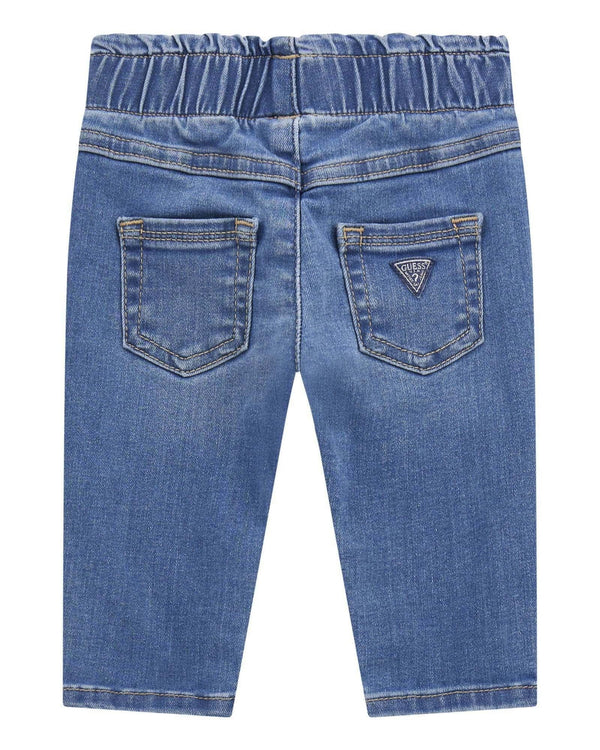 GUESS REGULAR FIT PAPER BAG STR DNM