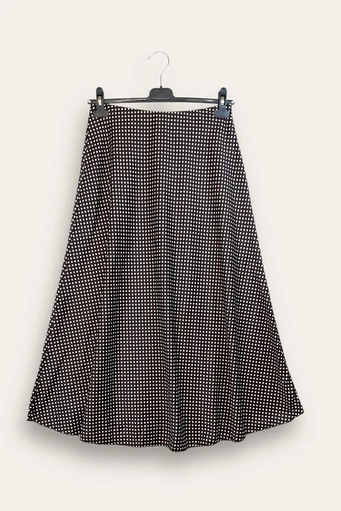 LOVEme Gonna midi a pois con elastico in vita