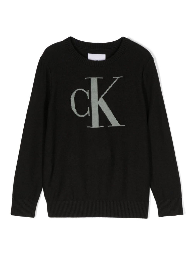 CALVIN KLEIN JEANS MONOGRAM REG. SWEATER