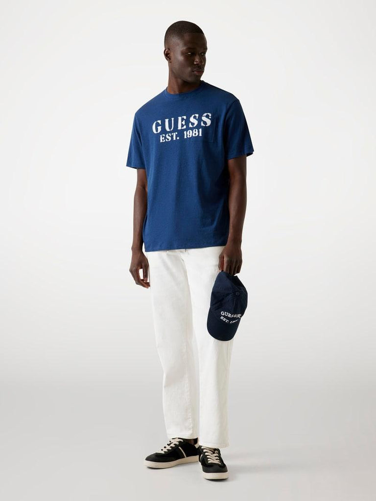 GUESS CN SL MARINA PRINT TEE