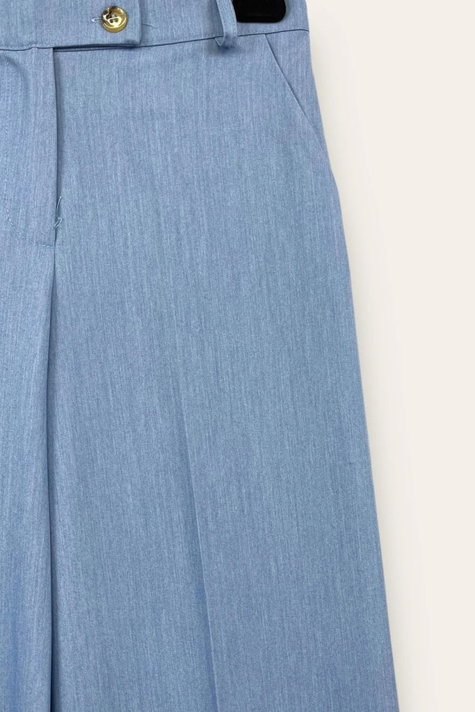 LOVEme Pantalone a palazzo, elastico retro vita