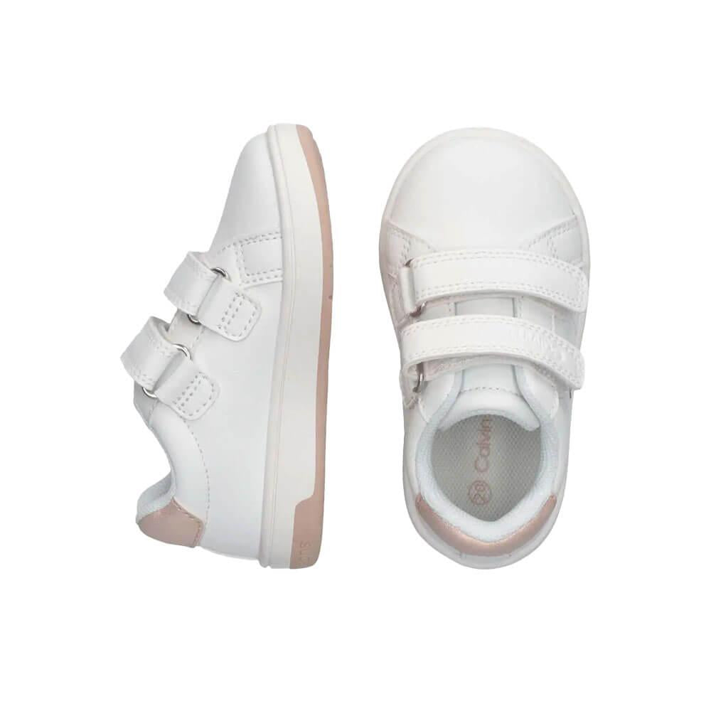 CALVIN KLEIN JEANS SNEAKER BASSA VELCRO