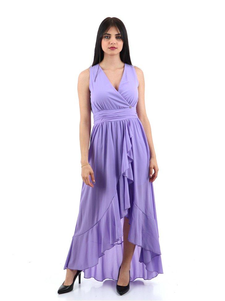 MARKUP ABITO LUNGO IN GEORGETTE CON F