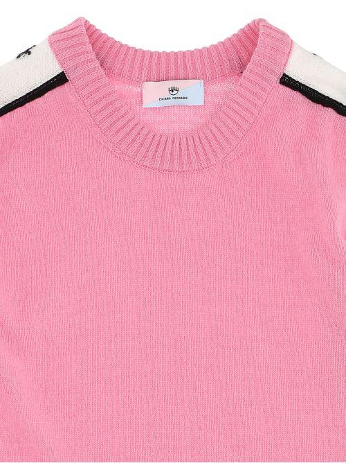 CHIARA FERRAGNI ABITO IN MAGLIA LOGOMANIA