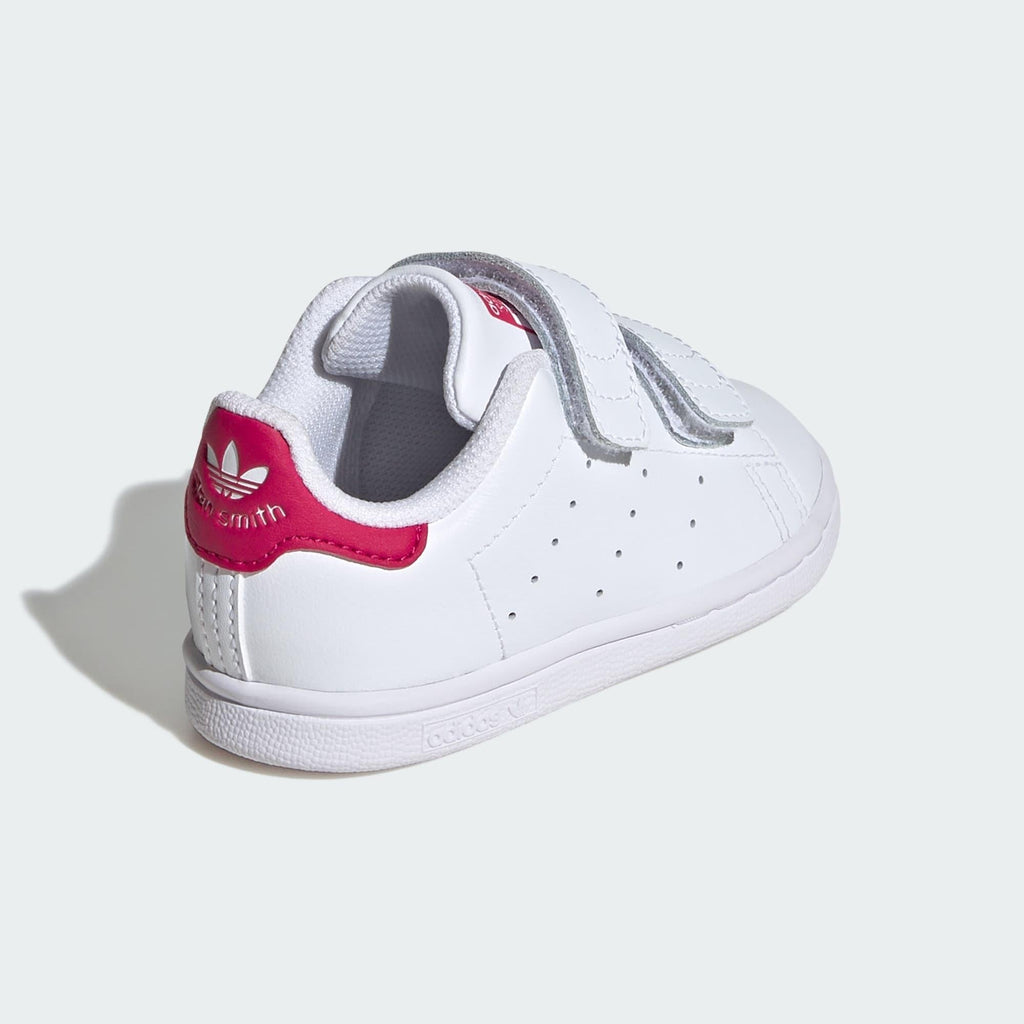 ADIDAS ORIGINALS STAN SMITH CF I     FTWWHT/FTWWHT/BOPINK