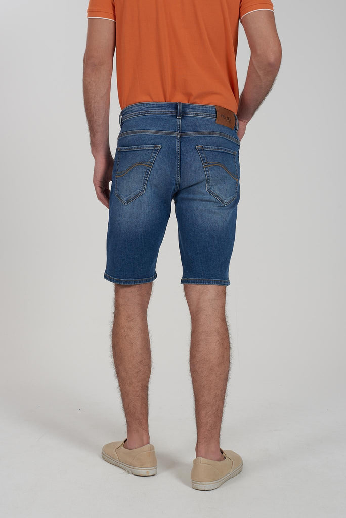 YES ZEE BERMUDA JEANS UOMO 5 TASCHE SLIM