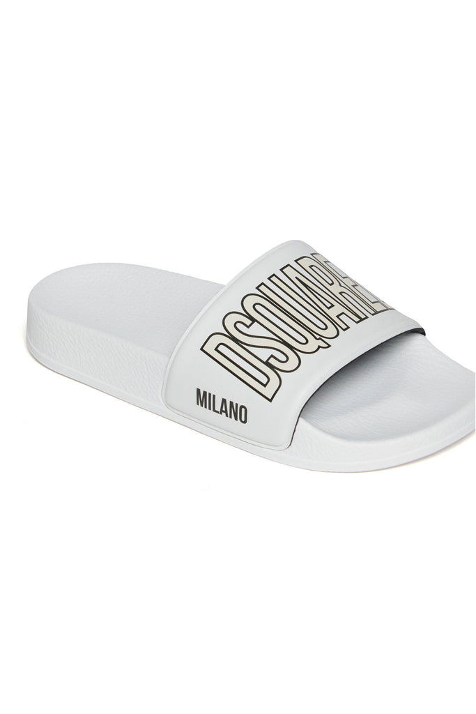 DSQUARED2 JUNIOR SANDALS DSQUARED2 KID SLIDE 12 SANDALS
