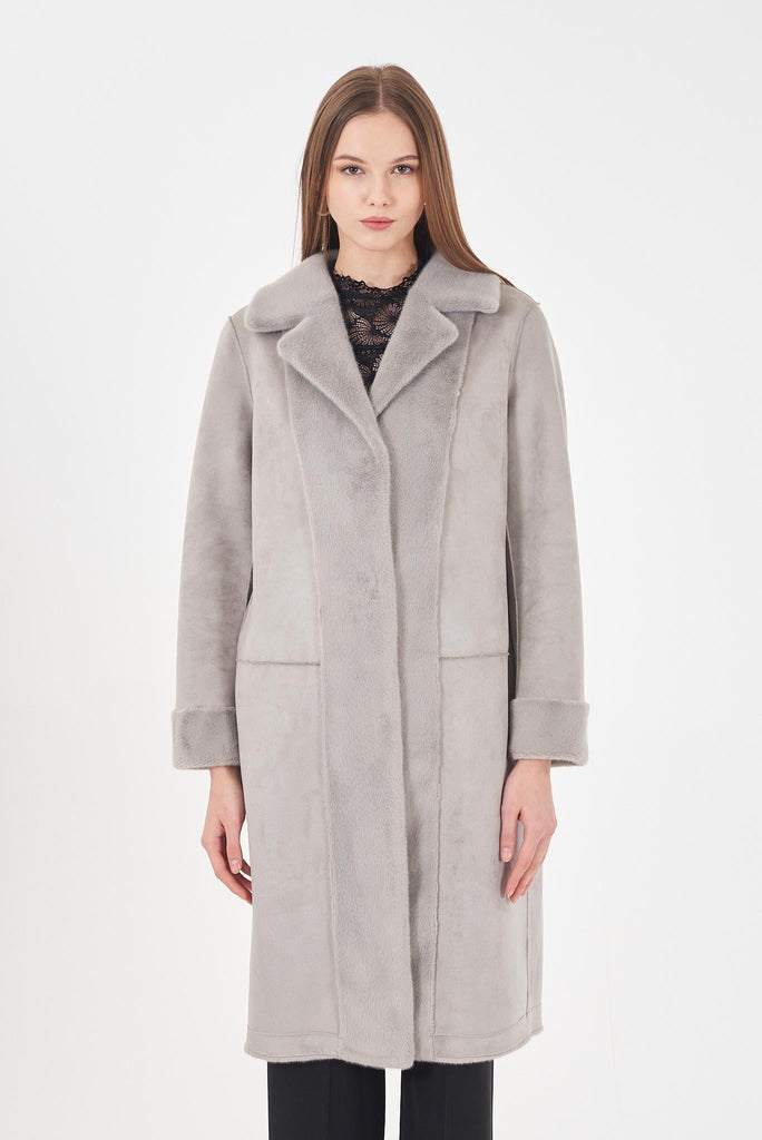 YES ZEE CAPPOTTO DONNA REVERSIBILE