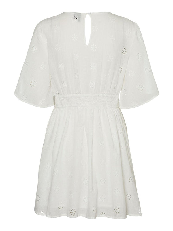VERO MODA VMMAJA 2/4 CLOSED BACK SHORT DRESS WVN