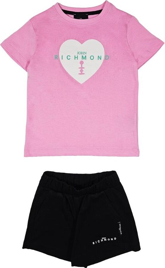 JOHN RICHMOND T-SHIRT + SHORTS