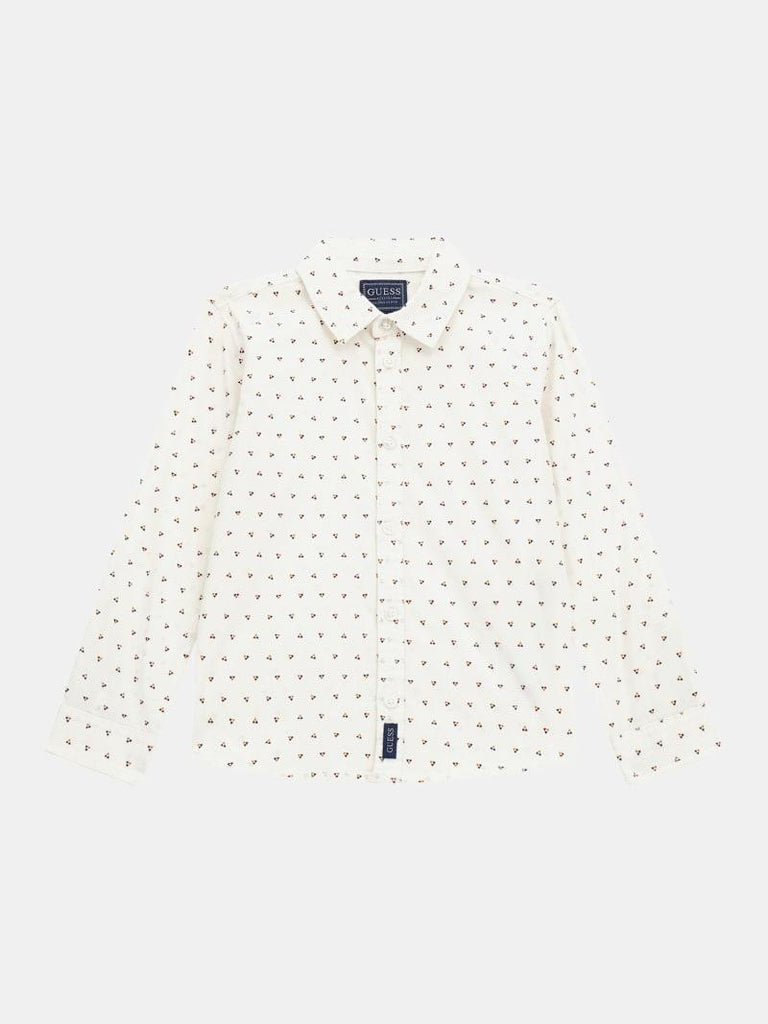 GUESS POPLIN ADJ. LS SHIRT_CEREMONY